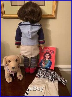 Lindsey Bergman American Girl Doll original Meet Outfit Book Pleasant Company