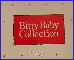 Lot-American Girl-Itty Bitty Baby, Outfits & Basket