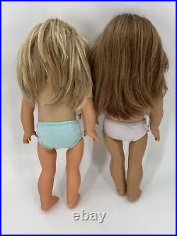 Lot Of 6 American Girl Doll & One Head See Description