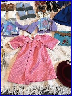 Lot of american girl doll clothes And Accessories 12 Per Boots/Shoes 10 outfits+
