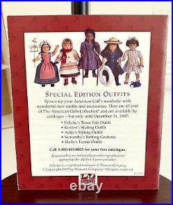 MINT! PC-American Girl Felicity TOWN FAIR OUTFIT & WINDMILL 1997 Limited Edition