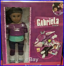 NEW American Girl 18 inch Gabriela Doll Book/Dance Bag/Outfit/Shoes Accessories