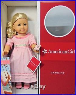 NEW American Girl DOLL 18 CAROLINE IN MEET OUTFIT+ACCESSORIES FAST SHIP