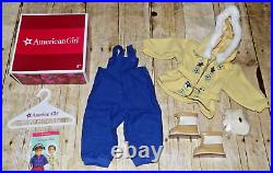 NEW American Girl Doll Emily's Winter Snowsuit Set Jacket, Pants, Boots, Mittens