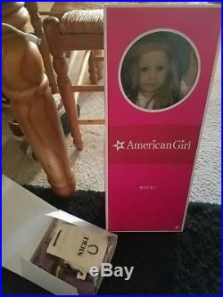 NEW American Girl Doll Nicki Fleming 2007 GOTY with additional New Outfit in box