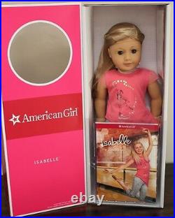 NEW American Girl ISABELLE DOLL Girl of Year 2014 Book Meet Outfit NEW IN BOX