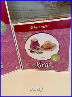 NEW American Girl Kira Bailey Doll + Accessories + 2 Outfits NIB