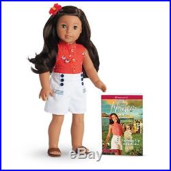 NEW American Girl Nanea 18 1941 BeForever Hawaiian Doll + Meet Outfit + Book