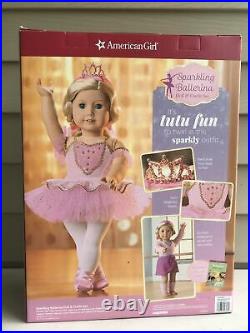 NEW American Girl Sparkling Ballerina Doll & Outfit Set Blonde Curls NISB COSTCO