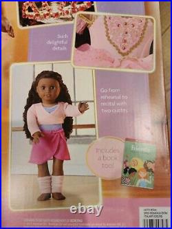 NEW? American Girl Sparkling Ballerina Doll & Outfit Set Dark Hair. New Sealed