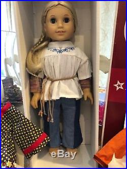 NIB American Girl Julie Doll And Outfits