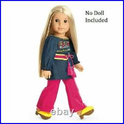NIB American Girl Julie's Tunic Outfit Julie Pants Clogs Belt Complete RARE