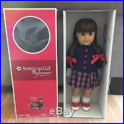 NIP American Girl Molly doll glasses meet outfit Beforever new