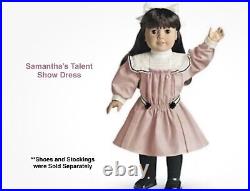 NWOB! AMERICAN GIRL Doll Samantha's Complete Talent Show Dress-Retired