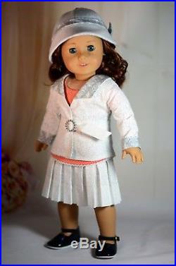 Nancy Drew 30's Sleuth Dress Outfit for 18 American Girl Doll 5 pc