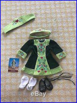 Nellie O'Malley Retired American Girl Doll With ALL OUTFITS AND ACCESSORIES +book