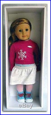 New American Girl Mia Girl of the Year Doll skating outfit Retired NIB