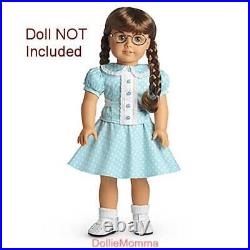 New American Girl Molly Polka Dot Dress Outfit Special Edition Accessory Rare