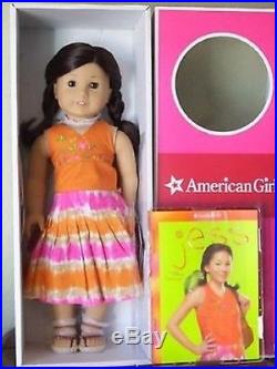 New American Girl of the Year doll Jess wearing adorable outfit Retired NIB box
