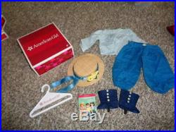 New Nib Rare Old Style American Girl Samantha Bicycling Outfit Complete