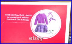 New in sealed Box American Girl Melody Melody's Birthday Outfit Complete RETIRED