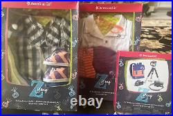 ON HOLD American Girl CC Z YANG EASY BREEZY Set, Z's Accessories & Camera Set