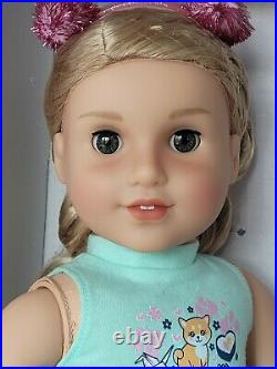 OOAK Repainted American Girl Doll Truly Me TM #83 Blonde Hazel withJapan Outfit