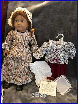 PLEASANT COMPANY AMERICAN GIRL Retired FELICITY with School Outfit, Accessories