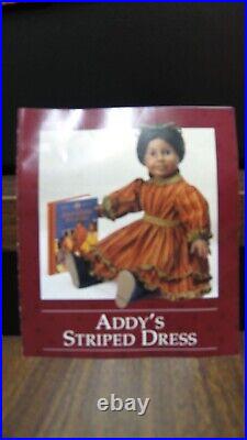 PLEASANT COMPANY/American Girl ADDY WALKER'S STRIPED DRESS OUTFIT Ret'd 2006