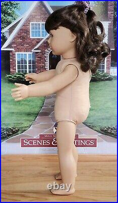 PLEASANT COMPANY American Girl DOLL SAMANTHA w BOX, MEET OUTFIT (2008) Displayed
