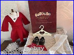 PLEASANT COMPANY American Girl Doll KIT Christmas Outfit Magnetic Scottie + Box