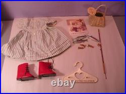 PLEASANT CO AMERICAN GIRL DOLL KIRSTEN SUMMER STORY OUTFIT/ACCESSORIES Incomplet