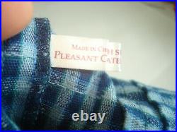 Pleasant Company AG Kirsten On the Trail Outfit Checked Dress Shawl Apron Ties