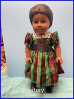Pleasant Company Addy Doll NEW Christmas Outfit, Accessories Etc. American Girl