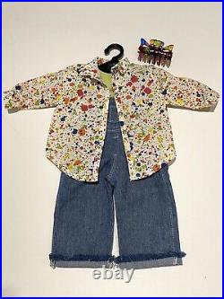 Pleasant Company American Girl Doll BUDDING ARTIST Outfit & Accessories