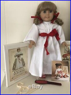 Pleasant Company American Girl Doll Kirsten In St Lucia Christmas Outfit