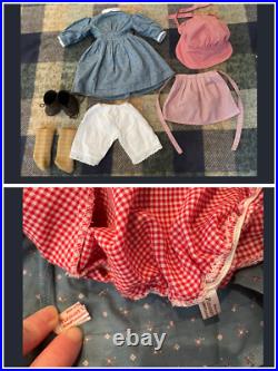 Pleasant Company American Girl Doll Kirsten Lot In Meet W 4 Addl Htf Outfits