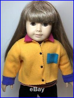 Pleasant Company American Girl Doll Samantha Limited Trunk Case Extra Outfits