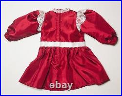 Pleasant Company American Girl Doll Samanthas Cranberry Party Dress Outfit NIB