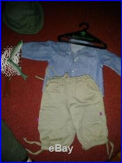 Pleasant Company American Girl Doll/Today Retired Fly-Fishing Outfit 2001+ more