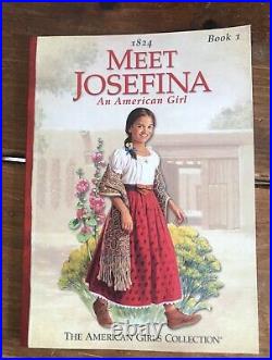 Pleasant Company American Girl Josefina Doll & Meet Outfit Meet Accessories Book