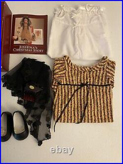 Pleasant Company American Girl Josefina's Christmas Dress & Mantilla Outfit Box