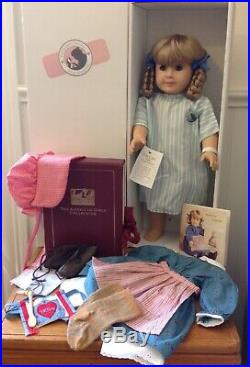 Pleasant Company American Girl KIRSTEN DOLLMeet Outfit Acc. BooKs NEW HEAD