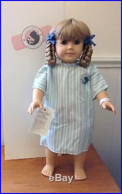Pleasant Company American Girl KIRSTEN DOLLMeet Outfit Acc. BooKs NEW HEAD