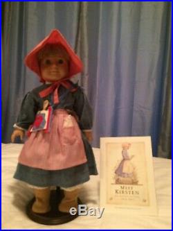 Pleasant Company American Girl KIRSTEN DOLL w OUTFITS TABLE ACCESSORIES BOOKS