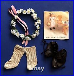 Pleasant Company American Girl Kirsten 1989 Birthday Outfit Shoes Accessories