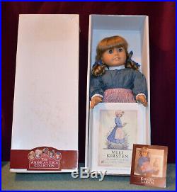 Pleasant Company American Girl Kirsten Doll in Original Outfit with box & book