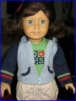 Pleasant Company American Girl Lindsey Bergman Doll in Full Meet Outfit VGC