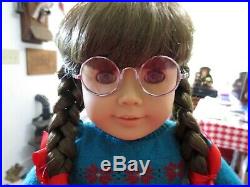 Pleasant Company American Girl Molly Doll & Rare Turquoise Outfit Adult Owned EC