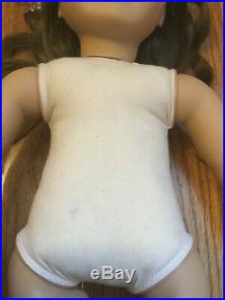 Pleasant Company American Girl Samantha 18 White Body Doll Wearing Meet Outfit